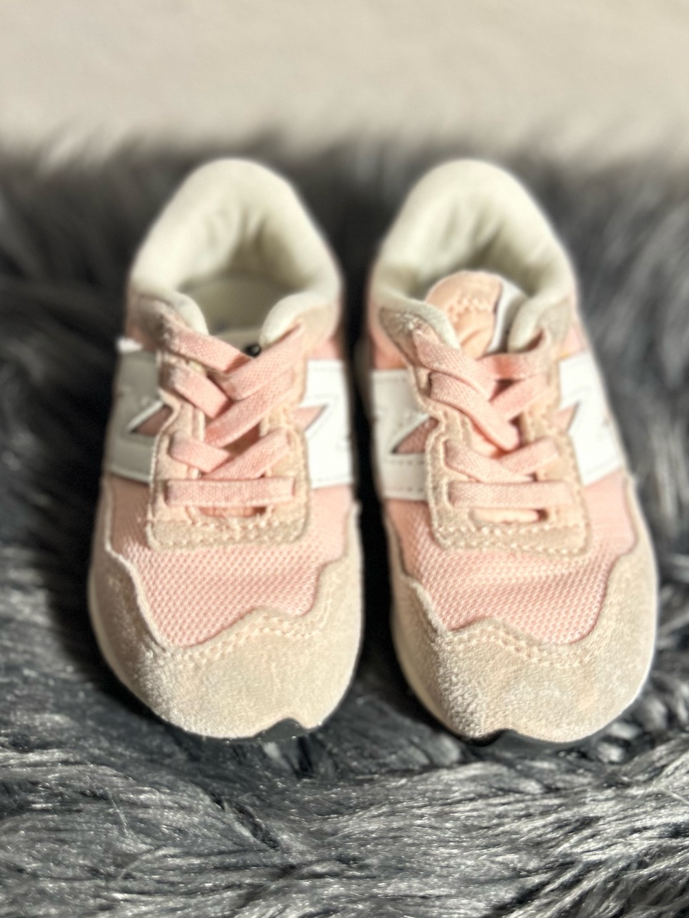 New Balance Toddlers' 237 Sneaker Pink Mesh Casual Sneakers Size 6 - Picture 10 of 11